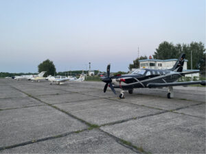 Müritz Airpark Vorfeld