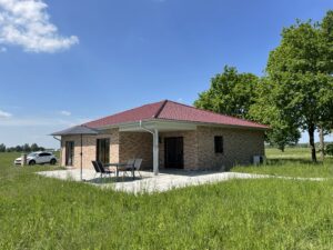 Küche und Terrasse